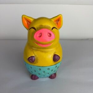 Vintage Chalkware Retro Piggy Bank Japan Retro Decor Gift